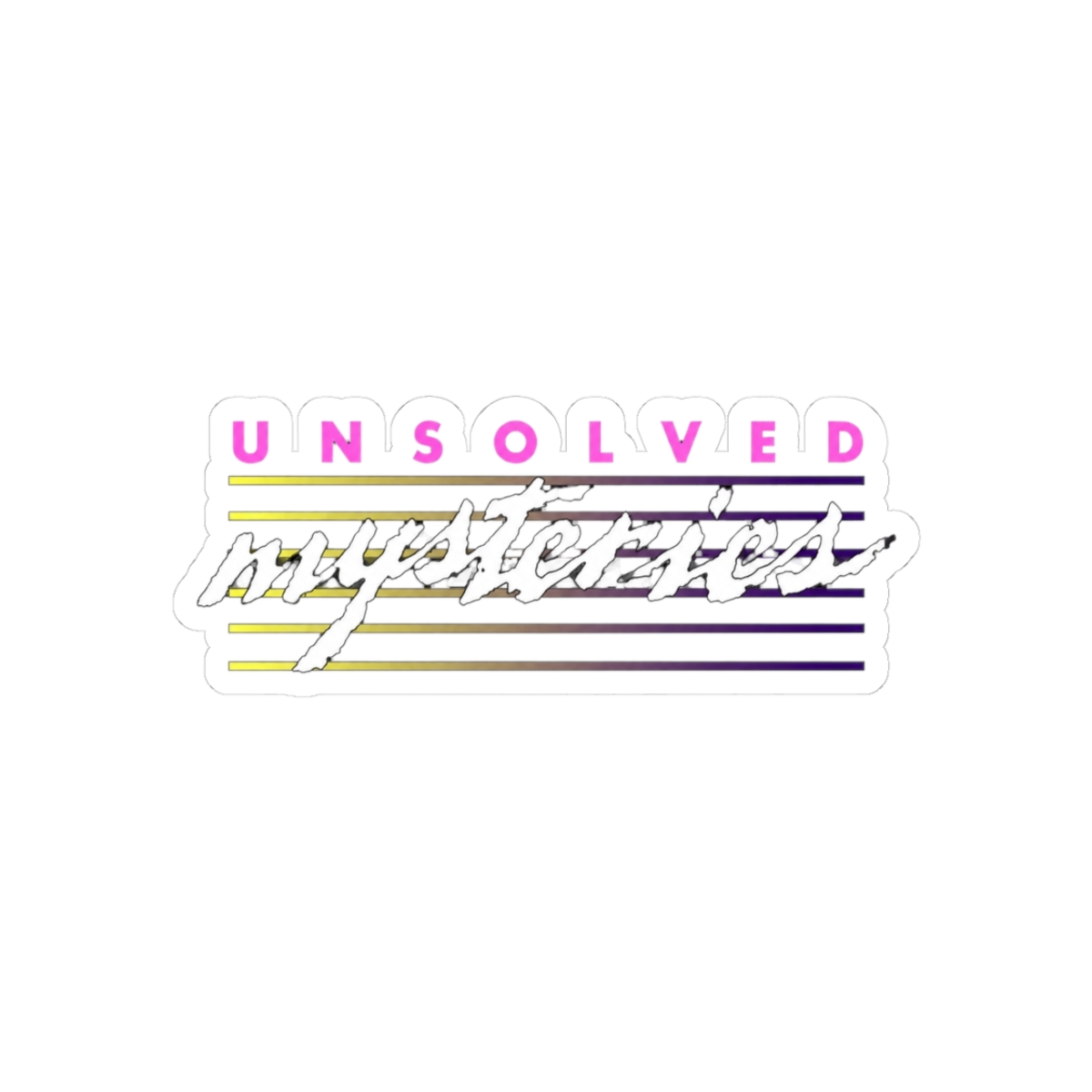 Unsolved Mysteries logo | Lord of the Mysteries - Official Creator merchandise