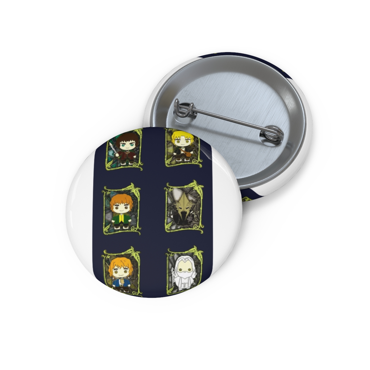 The Lord of the Rings Stained Glass Mystery Enamel Pin Blind Box Series | Lord of the Mysteries