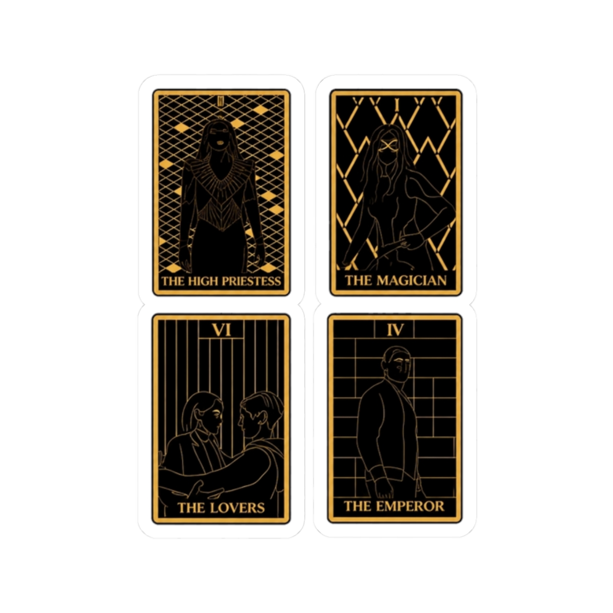 Tarot Card Sticker | Mystic Vinyl Decal for Personal Style | Lord of the Mysteries - alternate angle 3, merchandise