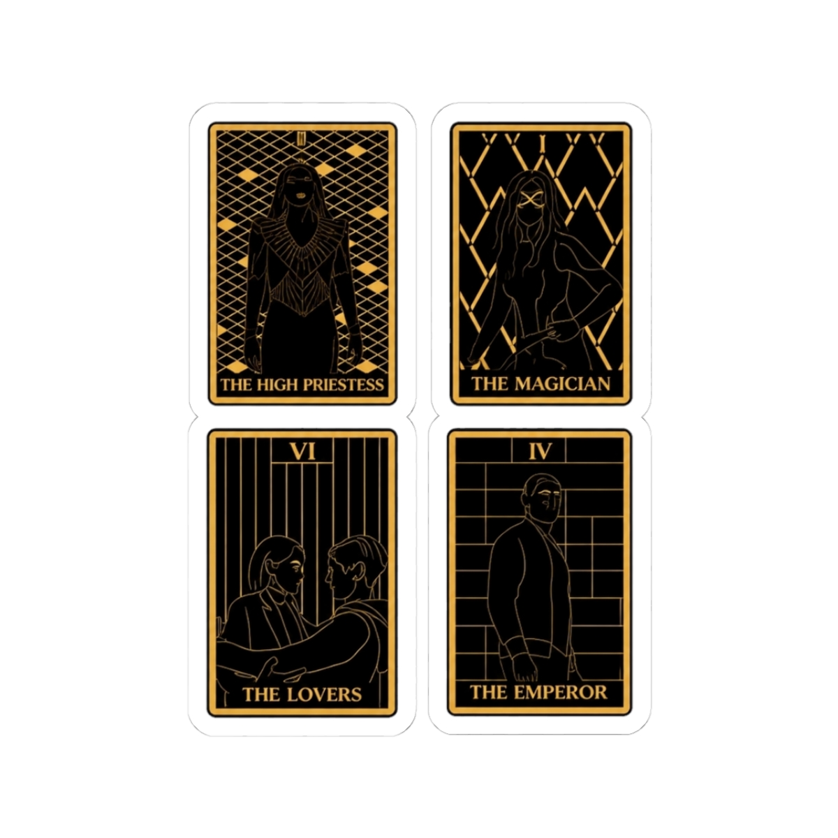 Tarot Card Sticker | Mystic Vinyl Decal for Personal Style | Lord of the Mysteries