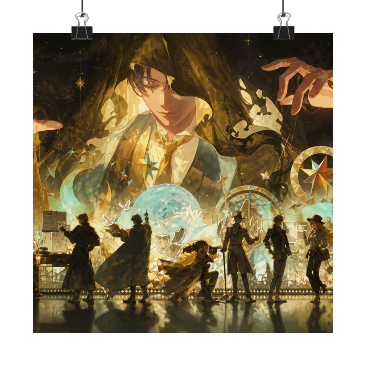 All Character Lord of The Mysteries Frameless Posters Poster - alternate angle 4, merchandise