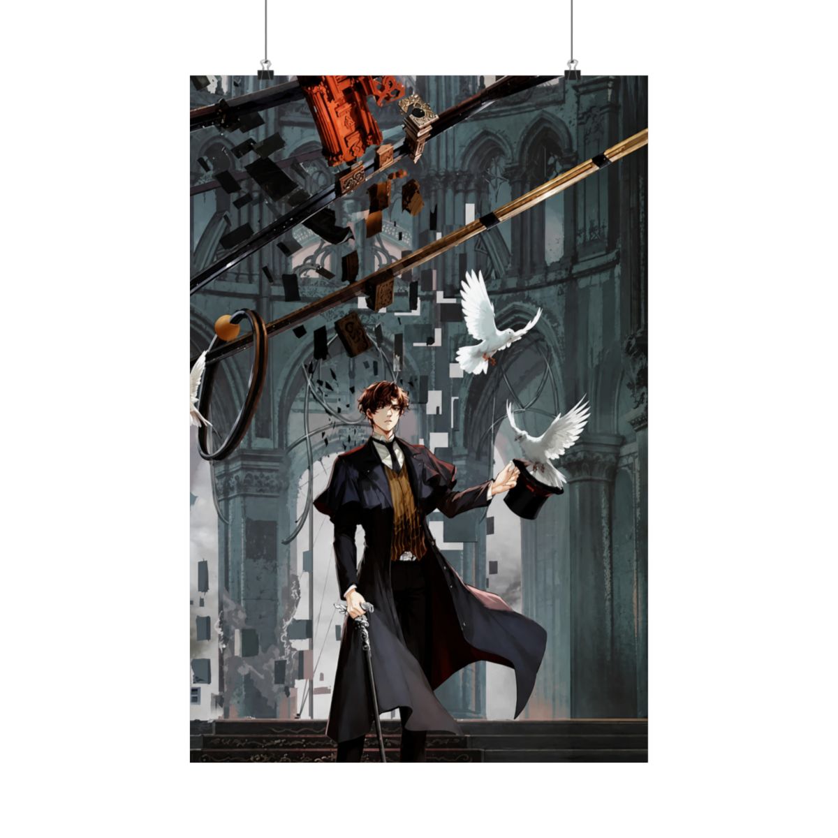 Klein Moretti Bird Lord of The Mysteries Frameless Posters Poster - Official posters merchandise