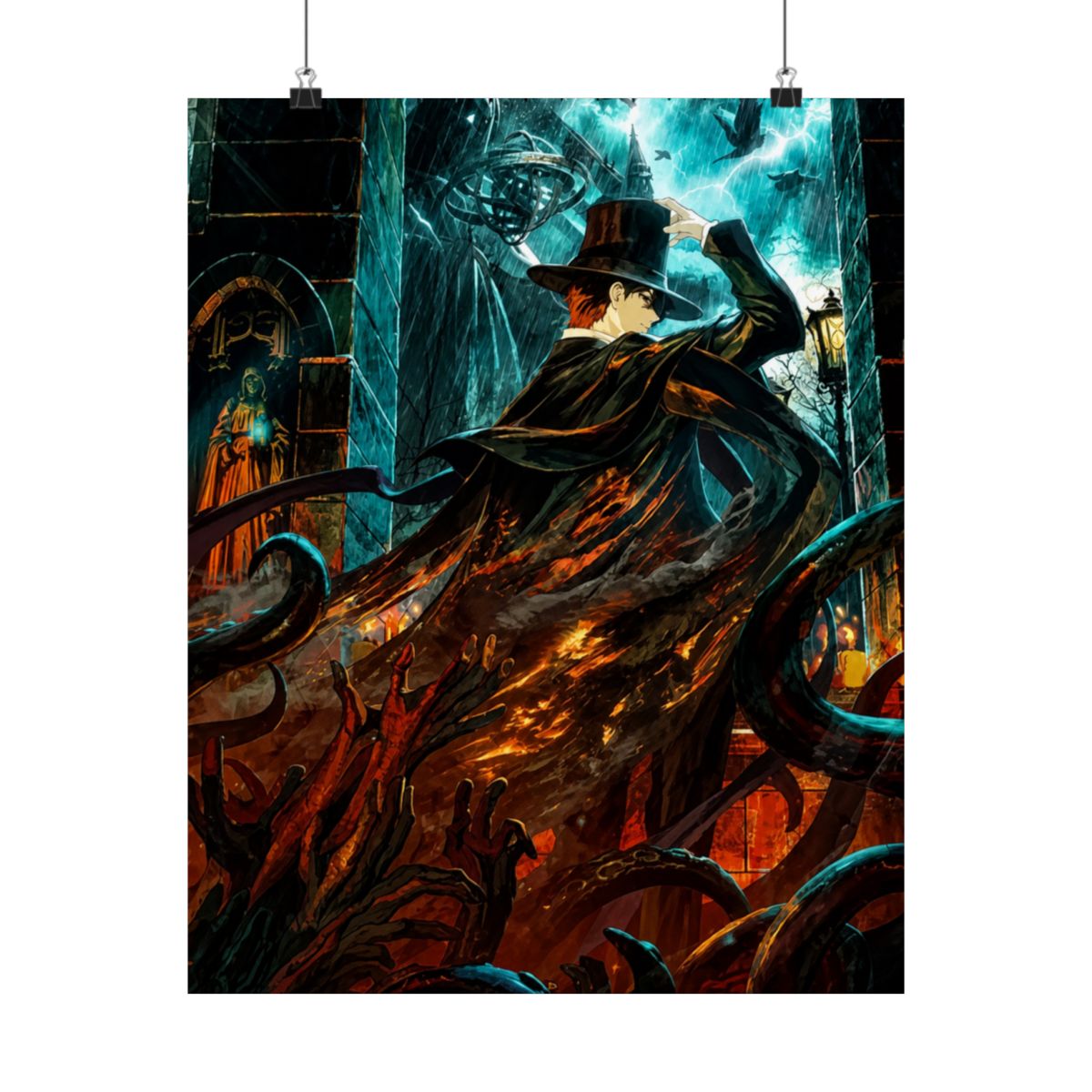 Amon Lord of The Mysteries Frameless Posters Poster - alternate angle 4, merchandise