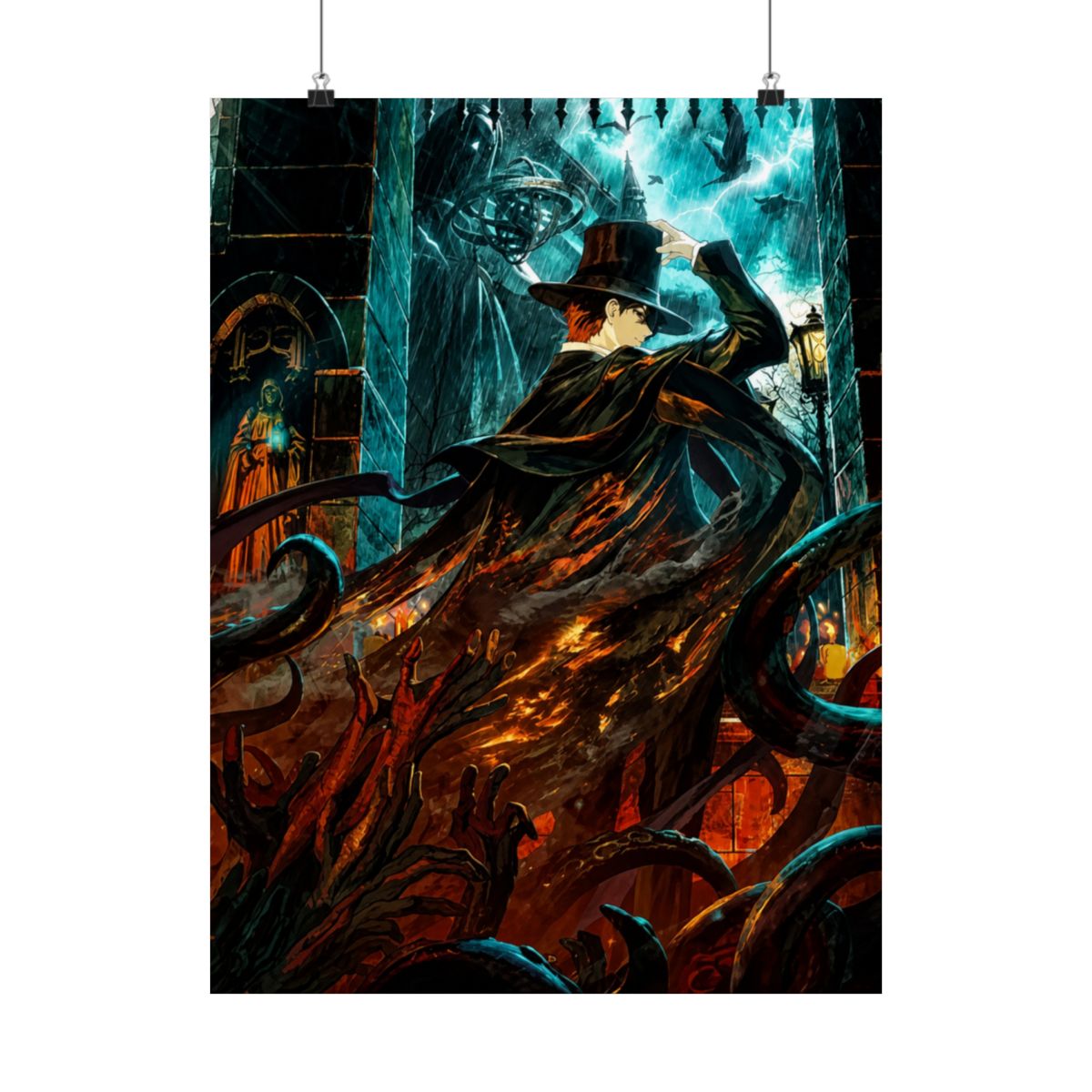 Amon Lord of The Mysteries Frameless Posters Poster - alternate angle 3, merchandise