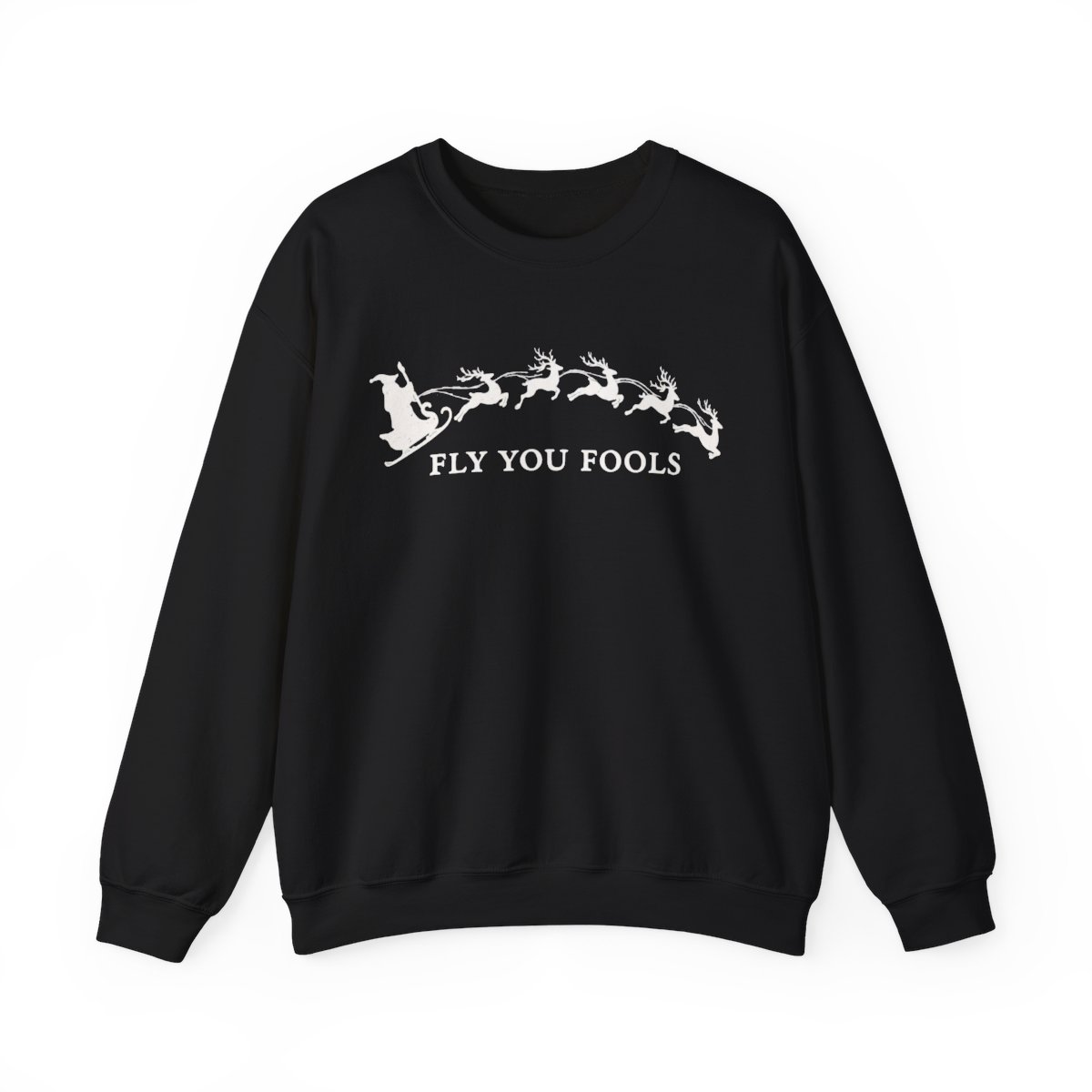 Fly You Fools Funny Christmas, Gandalf Lotr Christmas Shirt, Fantasy Gift, Hobbit Lotr Aesthetic, Reindeer Fly You Fools | Lord of the Mysteries