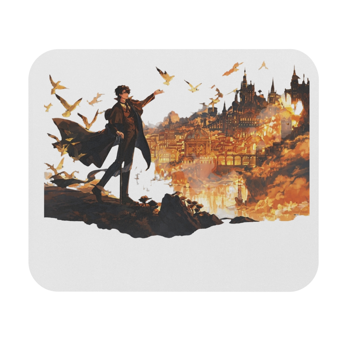 Lord of the Mysteries RGB Gaming Desk Accessories XL - Steampunk Fantasy - Official Creator merchandise