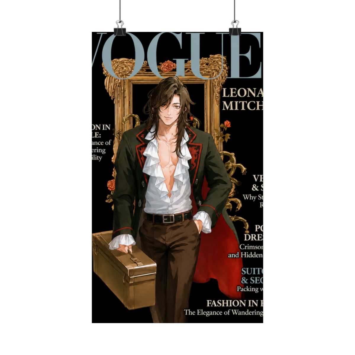 VOGUE: Leonard Mitchell Poster - Fashion in Exile Edition | Lord of the Mysteries - alternate angle 3, merchandise
