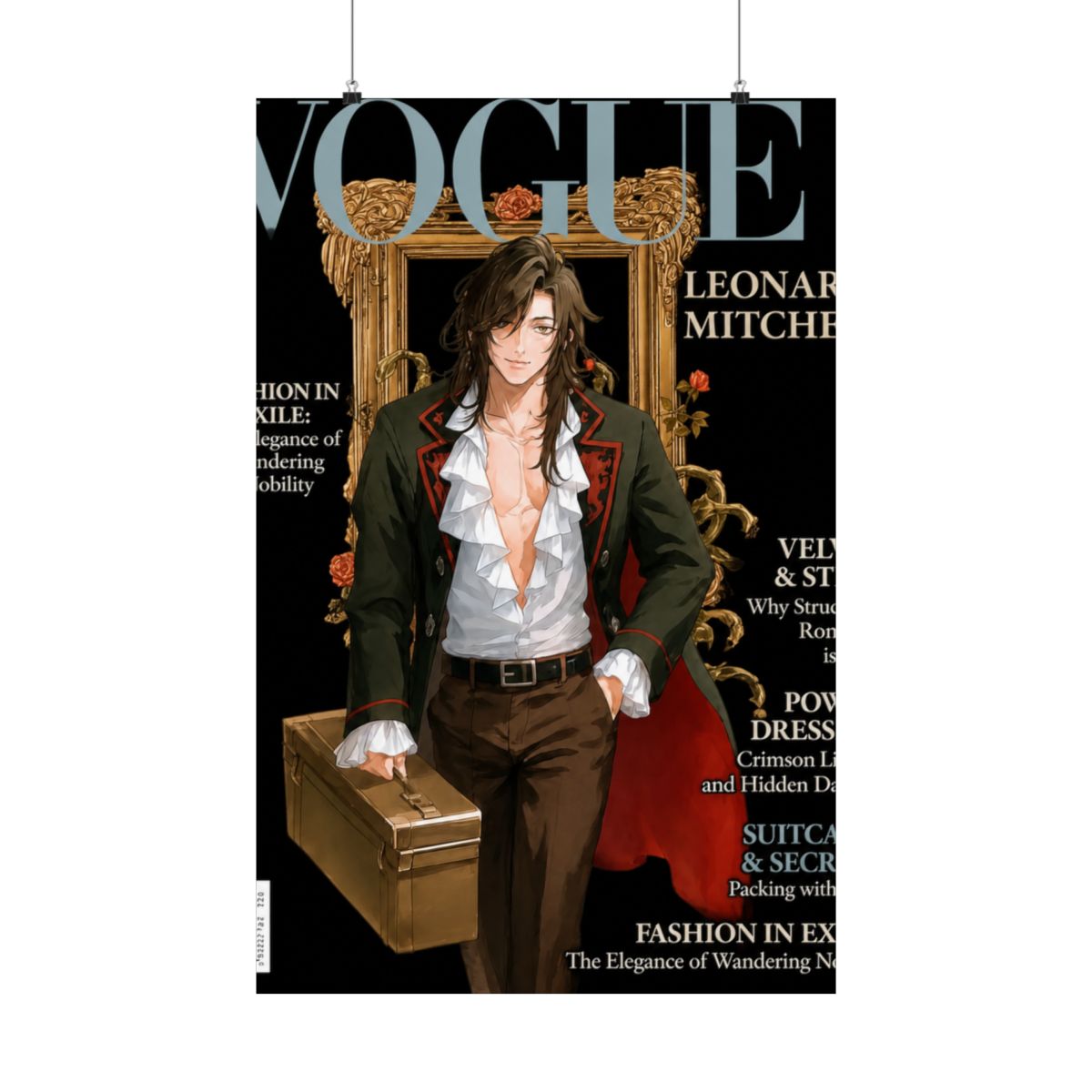 VOGUE: Leonard Mitchell Poster - Fashion in Exile Edition | Lord of the Mysteries - alternate angle 4, merchandise