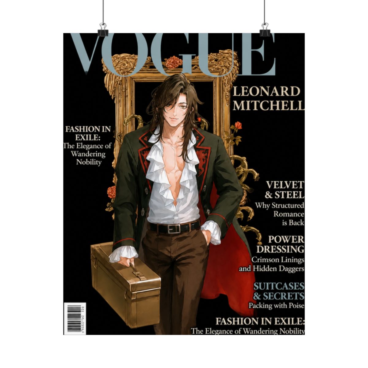 VOGUE: Leonard Mitchell Poster - Fashion in Exile Edition | Lord of the Mysteries - alternate angle 2, merchandise