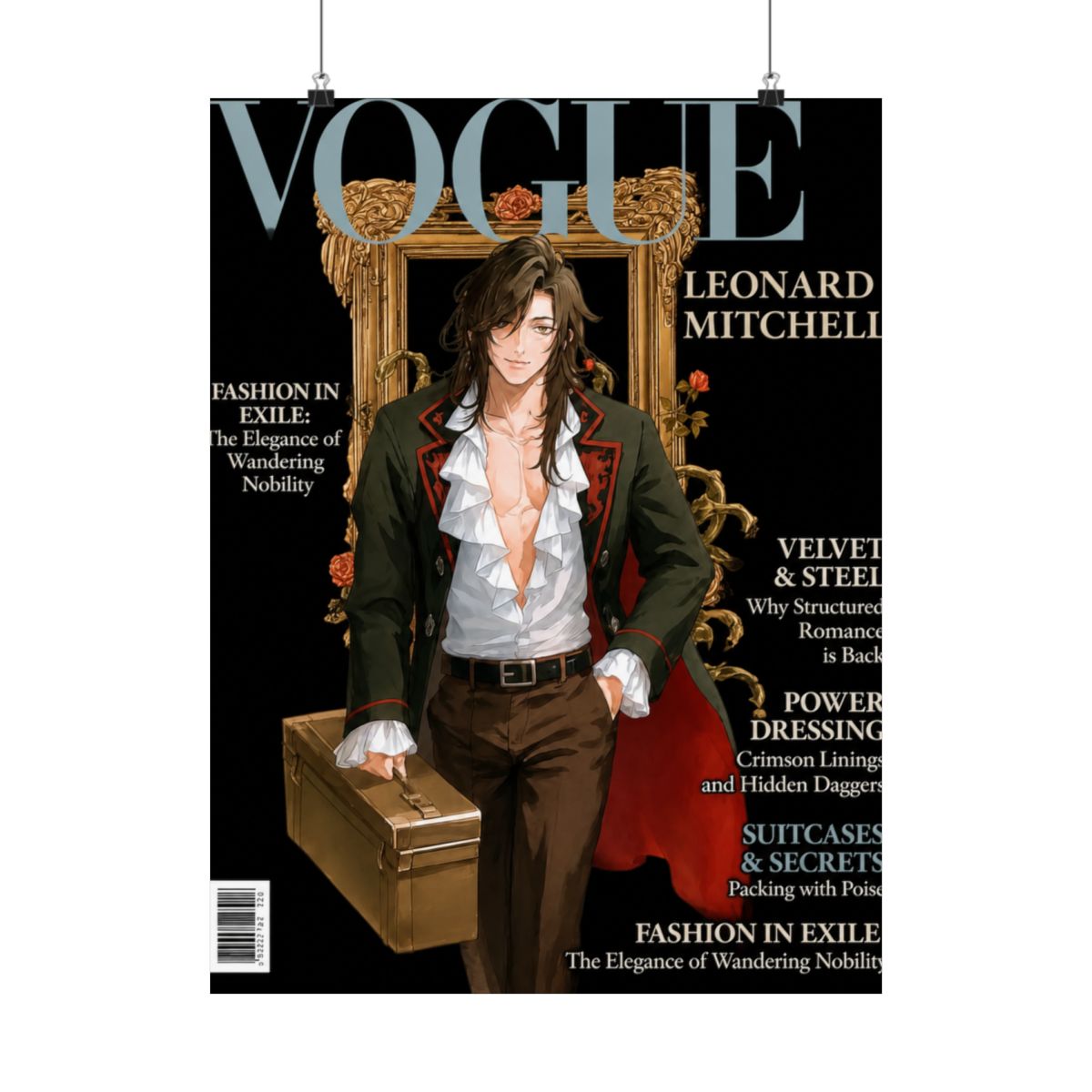 VOGUE: Leonard Mitchell Poster - Fashion in Exile Edition | Lord of the Mysteries - alternate angle 1, merchandise