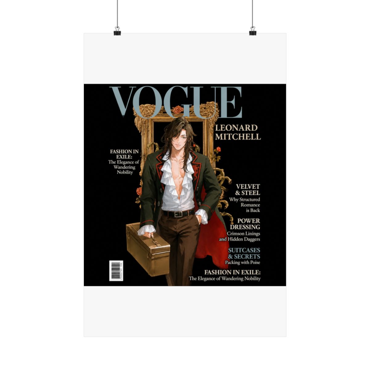 VOGUE: Leonard Mitchell Poster - Fashion in Exile Edition | Lord of the Mysteries - Official posters merchandise