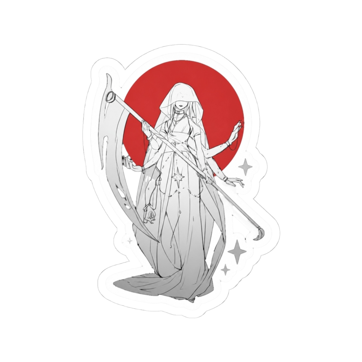 Lord of the Mysteries Evernight Goddess Vinyl Kiss-Cut Sticker - Official stickers merchandise